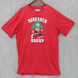 Vintage LRG Lifted Research Group Shirt Mens XL Red Short Sleeve Premium Fit